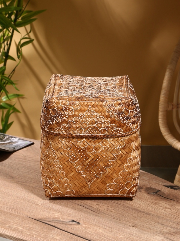 Корзинка плетеная Корзинка плетеная "Морокко" 23х23х30 см