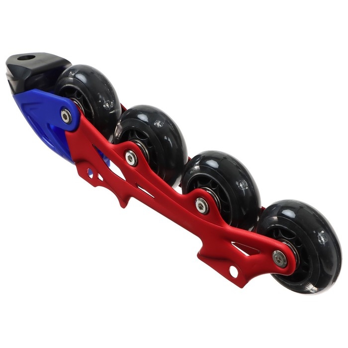 Коньки детские раздвижные Snow Cat, с роликовой платформой, р. 30-33 Коньки детские раздвижные Snow Cat, с роликовой платформой, р. 30-33