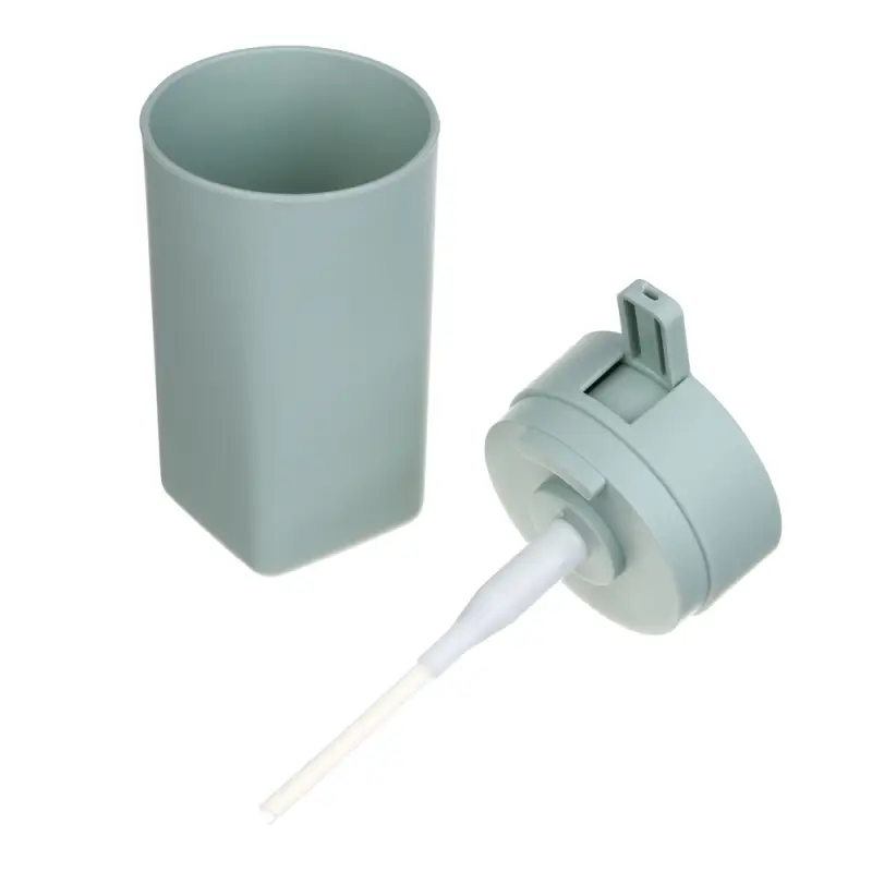 VETTA Дозатор для жидкого мыла, пластик, 350 мл, 14,5x9,5x7 см, мятный