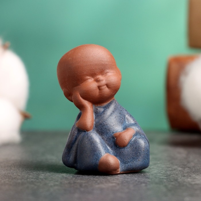 Фигурка  Фигурка "Маленький Будда в раздумьях" 4,5х3,5см