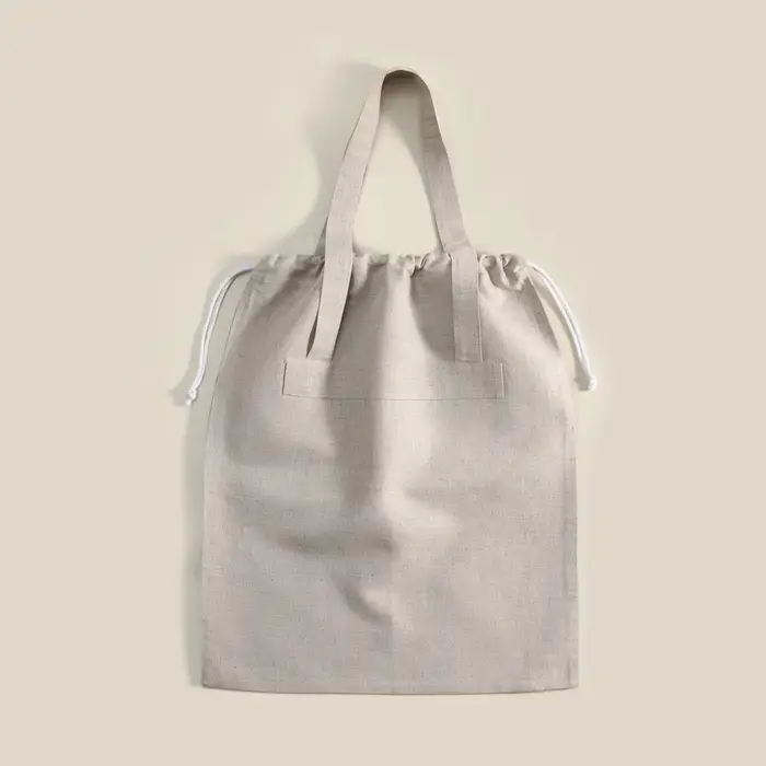 Сумка шоппер небелёный SL HOME Light shopper, 53&times;45 см, 100% лён, 200 г/м2