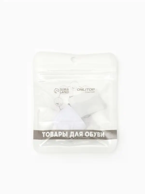 Напальчники для больших пальцев ног, силиконовый, 3.5&times;3.5&times;1.5 см, пара, белые