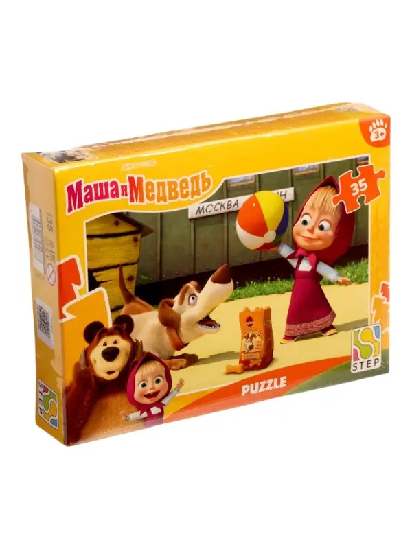Пазл 35 эл. "Маша и Медведь. Лесные истории" 91477