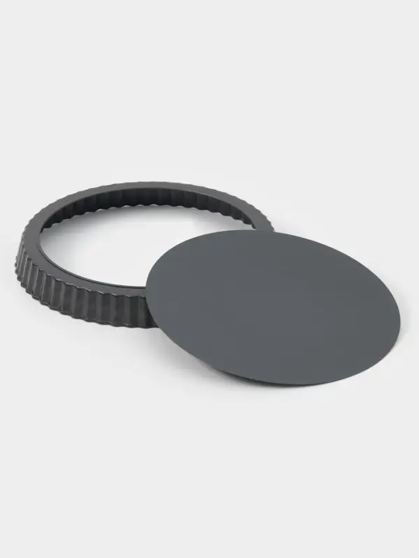 Форма для выпечки Доляна &laquo;Жаклин&raquo;, d=24 см, антипригарное покрытие, разъёмная, чёрная