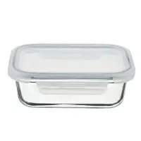 VETTA Набор контейнеров для продуктов на защелках 3пр, 370мл, 600мл, 1000мл, жаропрочное стекло