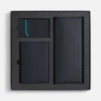 Набор Multimo Simple, черный с бирюзовым