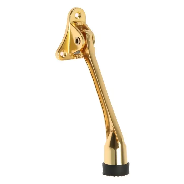 Фиксатор дверной LOCKLAND, &laquo;козья ножка&raquo;, цвет золото