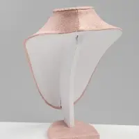 Бюст для украшений QF, 16&times;11&times;21 см, розовый