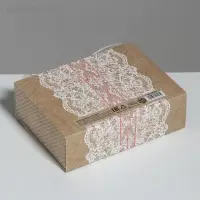 Коробка подарочная складная, упаковка, «Сюрприз», 16.5 х 12 х 5 см