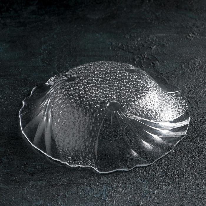 Тарелка глубокая стеклянная Papillon, 600 мл, d=21 см, цвет прозрачный Тарелка глубокая стеклянная Papillon, 600 мл, d=21 см, цвет прозрачный