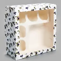 Коробка для капкейков For you, 25&times;25&times;10 см