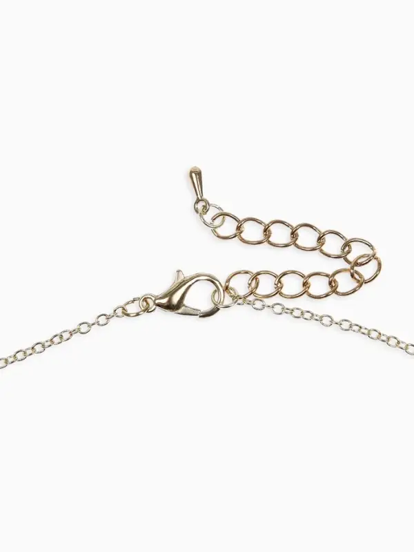 Кулон на цепочке &laquo;ДНК&raquo;, 43 см,+ удлинитель 5 см, цвет золото