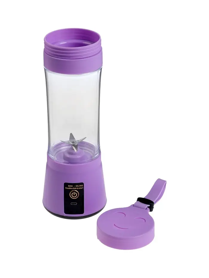 Блендер LBR-01, портативный, 24 Вт, 380 мл, USB, фиолетовый Блендер LBR-01, портативный, 24 Вт, 380 мл, USB, фиолетовый
