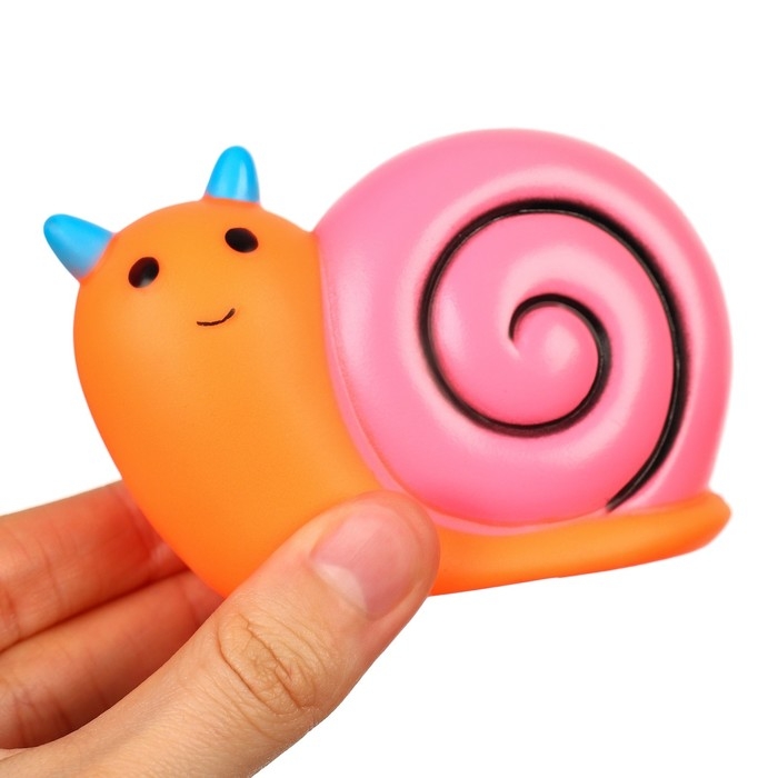 Набор резиновых игрушек для ванны «Букашечки», с пищалкой, 6 шт, Крошка Я