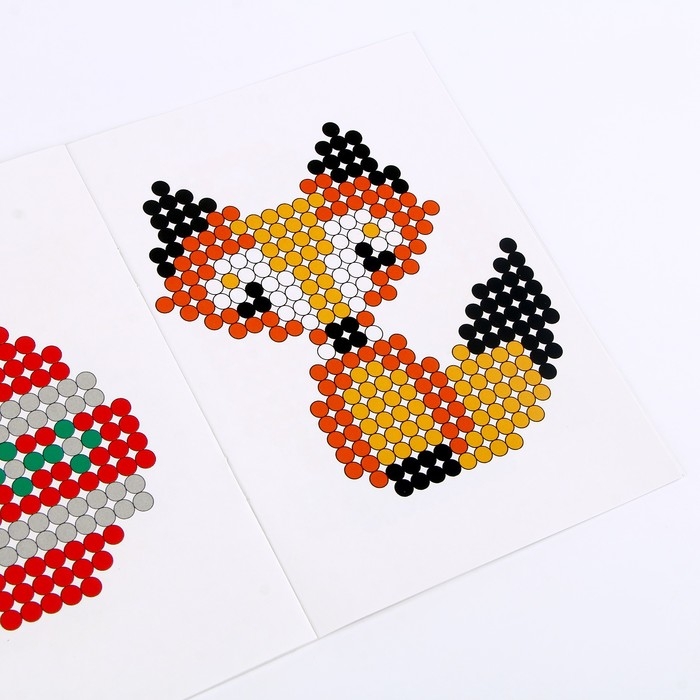 Термомозаика на новый год «Новый год!», 36 цветов, новогодний набор для творчества Термомозаика на новый год «Новый год!», 36 цветов, новогодний набор для творчества