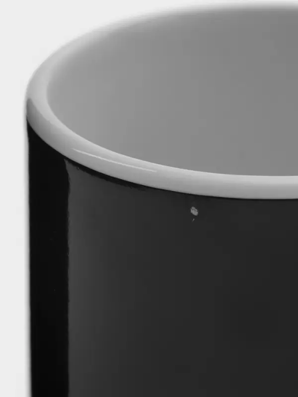 Кружка - хамелеон Доляна &laquo;Полнолуние&raquo;, 350 мл, керамика, чёрная