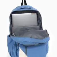 Рюкзак школьный на молнии, с отделами, карманами, размер 31&times;18&times;44 см, голубой