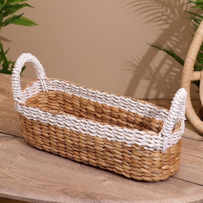 Корзина плетёная 40х16х20 см Корзина плетёная 40х16х20 см