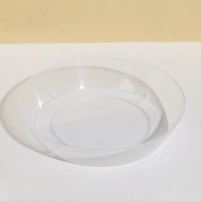 Поддон для горшка, d = 14,2 см, пластик, прозрачный Поддон для горшка, d = 14,2 см, пластик, прозрачный