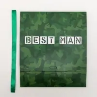 Коробка подарочная, упаковка, &laquo;Best man&raquo;, 31&times;24.5&times;8 см