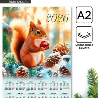 Календарь 2026 «Белка», А2