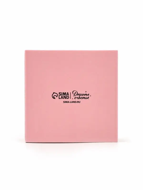 Коробка под бижутерию «Розово-бежевая», 7.5 х 7.5 х 3 см Коробка под бижутерию «Розово-бежевая», 7.5 х 7.5 х 3 см
