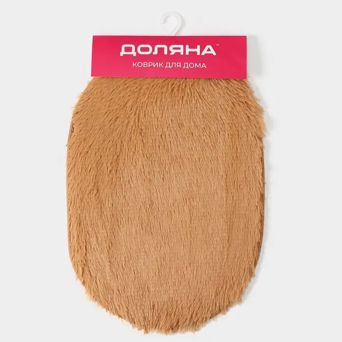 Коврик овальный Доляна &laquo;Пушистик&raquo;, 40&times;60 см