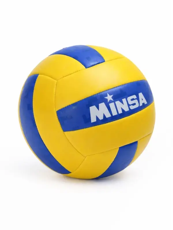 Волейбольный мяч MINSA, машинная сшивка, 18 панелей, р. 5, PVC