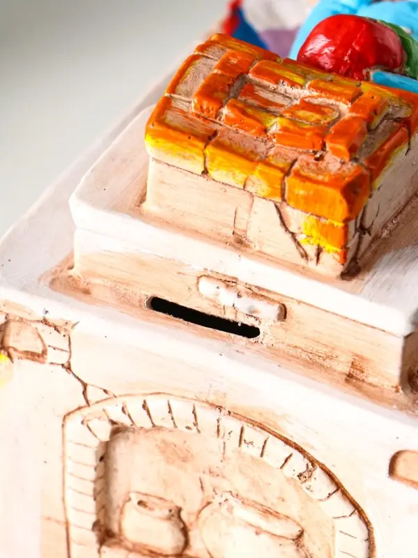 Копилка для денег «Печка», гипс, 14.5×20×12 см Копилка для денег «Печка», гипс, 14.5×20×12 см