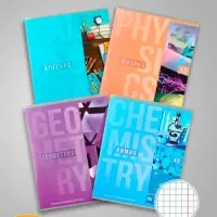 Набор предметных тетрадей Calligrata &laquo;Полоса&raquo;, 10 предметов, 48 листов, со справочным материалом, обложка из мелованного картона