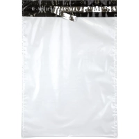 Курьерский пакет, без печати, с карманом,430x500+40, 50 мкм(50шт/уп)