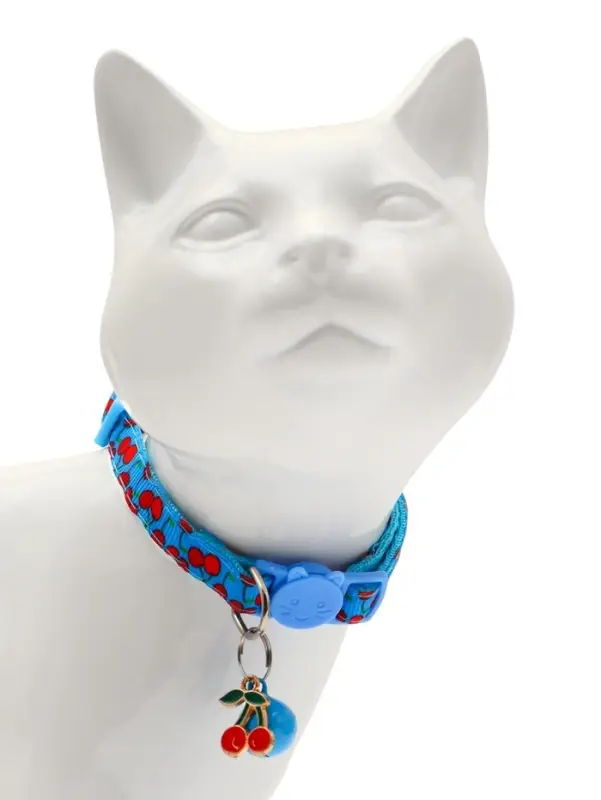 Набор ошейников для кошек &laquo;Фрукты&raquo;, 19-32&times;1 см, 4 шт.