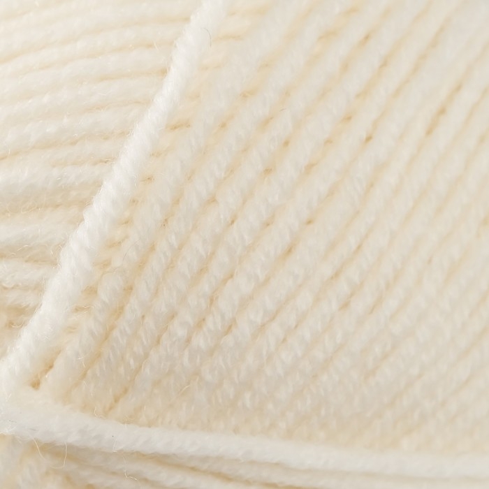 Пряжа Пряжа "Lanagold" 51% акрил, 49% шерсть 240м/100гр (62 молочный)