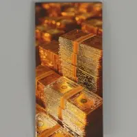 Конверт для денег &laquo;Деньги&raquo;, тиснение, 16.5&times;8 см
