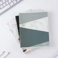 Тетрадь в клетку, 48 л., А5, на скрепке, блок №1 «Мрамор» МИКС Тетрадь в клетку, 48 л., А5, на скрепке, блок №1 «Мрамор» МИКС