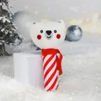 Игрушка - пищалка Крошка Я &laquo;Новогодний мишка&raquo;