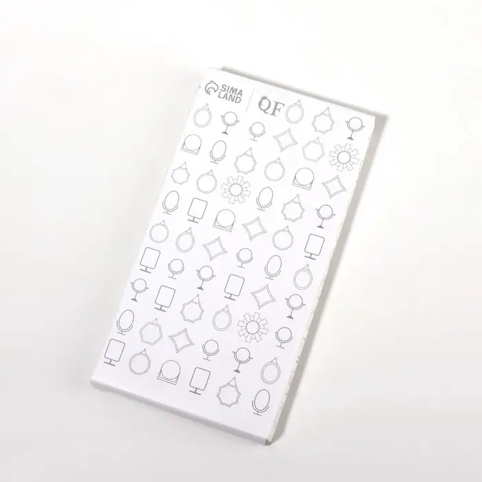 Зеркало настольное, с увеличением х2, двусторонне, настенное, 10.5&times;20 см, (8&times;12 см), цвет янтарный