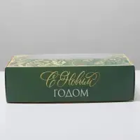 Коробка для эклеров с вкладышами - 4 шт &laquo;Праздничная&raquo;, 25,2 х 15 х 7 см