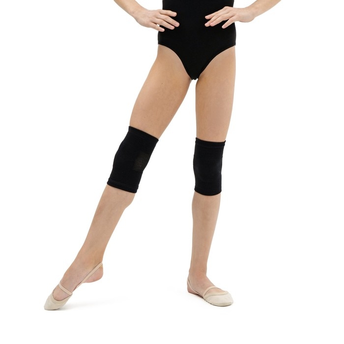 Наколенники для гимнастики и танцев Grace Dance №2, р. ХS, цвет чёрный