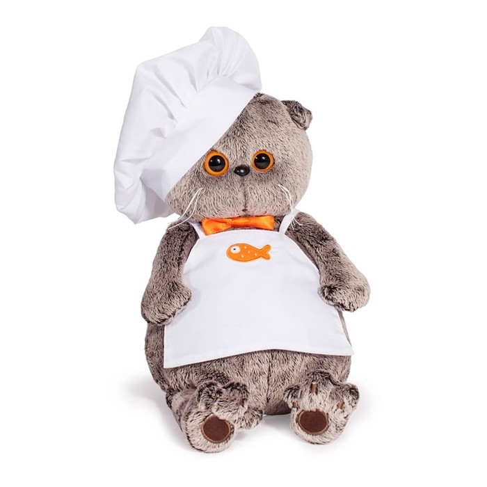 Мягкая игрушка «Басик шеф-повар», 22 см Мягкая игрушка «Басик шеф-повар», 22 см