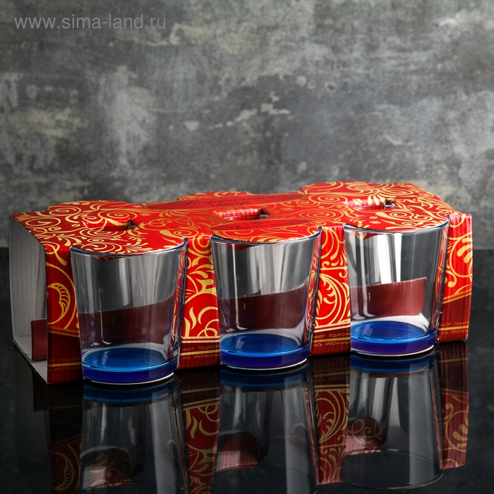 Набор стаканов «Джем», 250 мл, 6 шт, цвет и форма МИКС Набор стаканов «Джем», 250 мл, 6 шт, цвет и форма МИКС