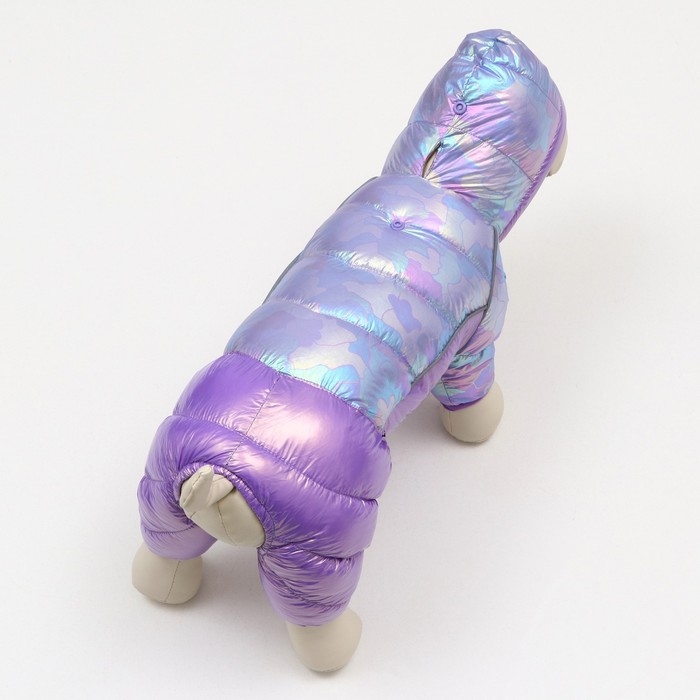 Комбинезон Комбинезон "Эфир", размер 10 (ДС 25, ОГ 34, ОШ 24 см), фиолетовый