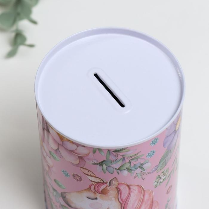 Копилка металл Копилка металл "Единорог" МИКС 12х8х8 см