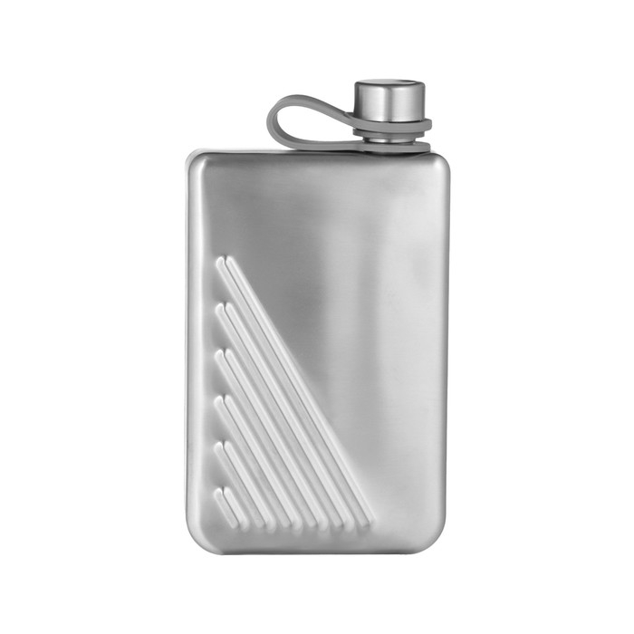 Фляжка для алкоголя, нержавеющая сталь, подарочная, армейская, 270 мл, 9 oz Фляжка для алкоголя, нержавеющая сталь, подарочная, армейская, 270 мл, 9 oz