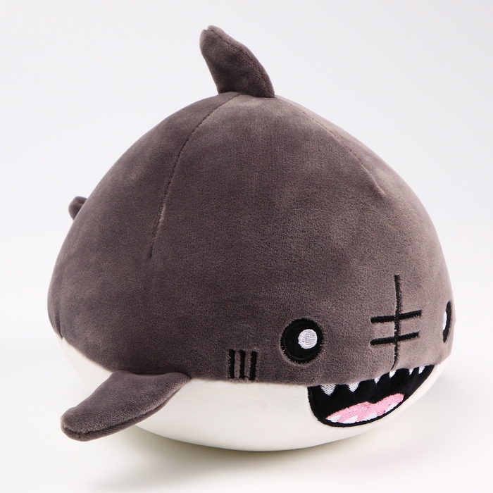 Мягкая игрушка &laquo;Акулёнок&raquo;, 19 см, цвет серый