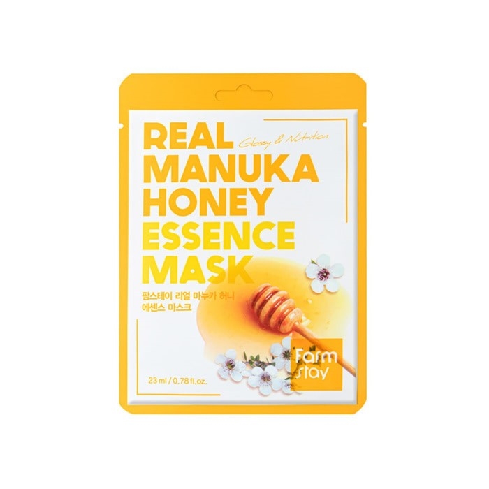 Тканевая маска для лица с экстрактом меда FarmStay Real Manuka Honey Essence Mask, 23 мл Тканевая маска для лица с экстрактом меда FarmStay Real Manuka Honey Essence Mask, 23 мл