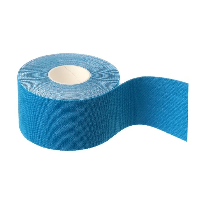Кинезио - тейп, 3,8 см × 5 м, цвет синий Кинезио - тейп, 3,8 см × 5 м, цвет синий