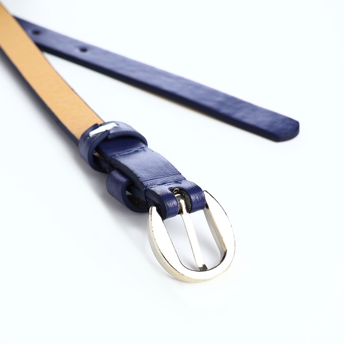 Ремень женский, ширина 1,1 см, пряжка металл, цвет Ремень женский, ширина 1,1 см, пряжка металл, цвет