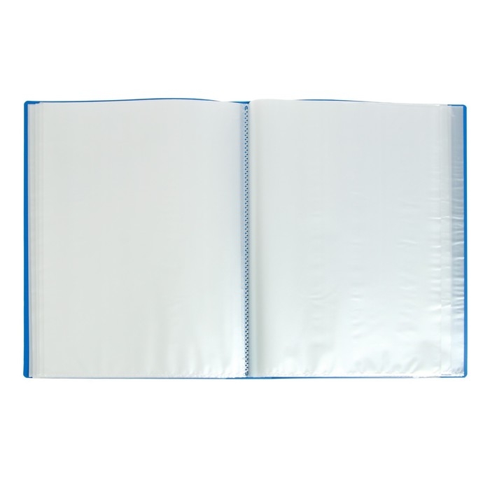 Папка А4, 100 прозрачных файлов, 400 мкм, МИКС Папка А4, 100 прозрачных файлов, 400 мкм, МИКС