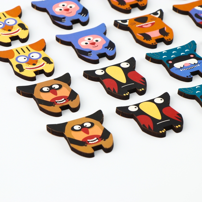 Игра настольная мемо «Монстрики» Far far land wood (24 фишки в коробке) Игра настольная мемо «Монстрики» Far far land wood (24 фишки в коробке)